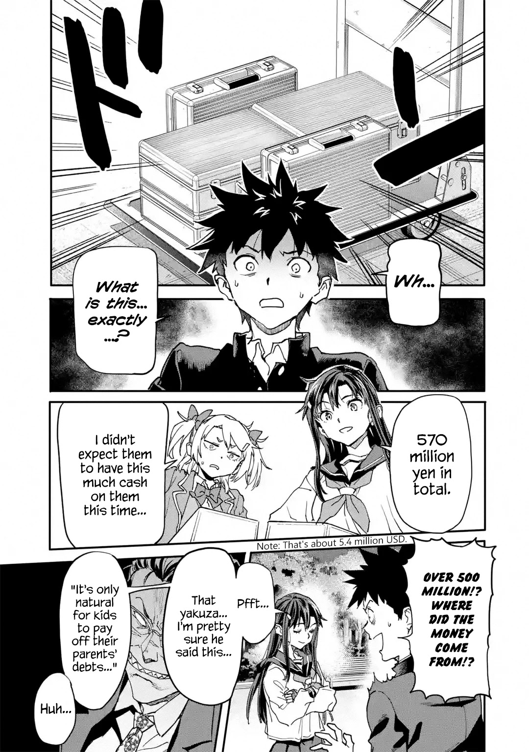 The Hero Who Returned Remains the Strongest in the Modern World Chapter 13.1 page 35 - Chapter 13.1 - 13.4: Desperate Girls