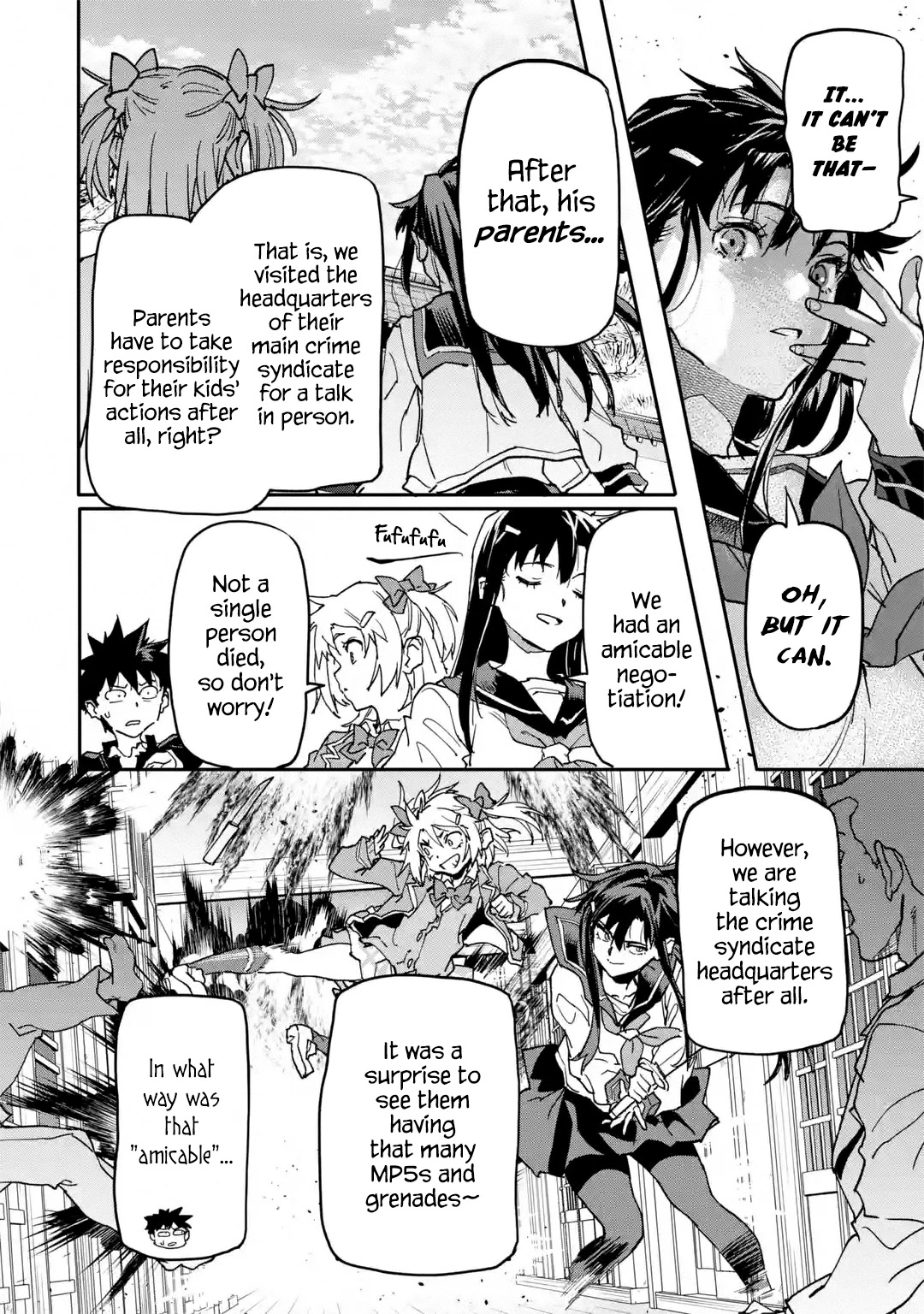 The Hero Who Returned Remains the Strongest in the Modern World Chapter 13.1 page 36 - Chapter 13.1 - 13.4: Desperate Girls