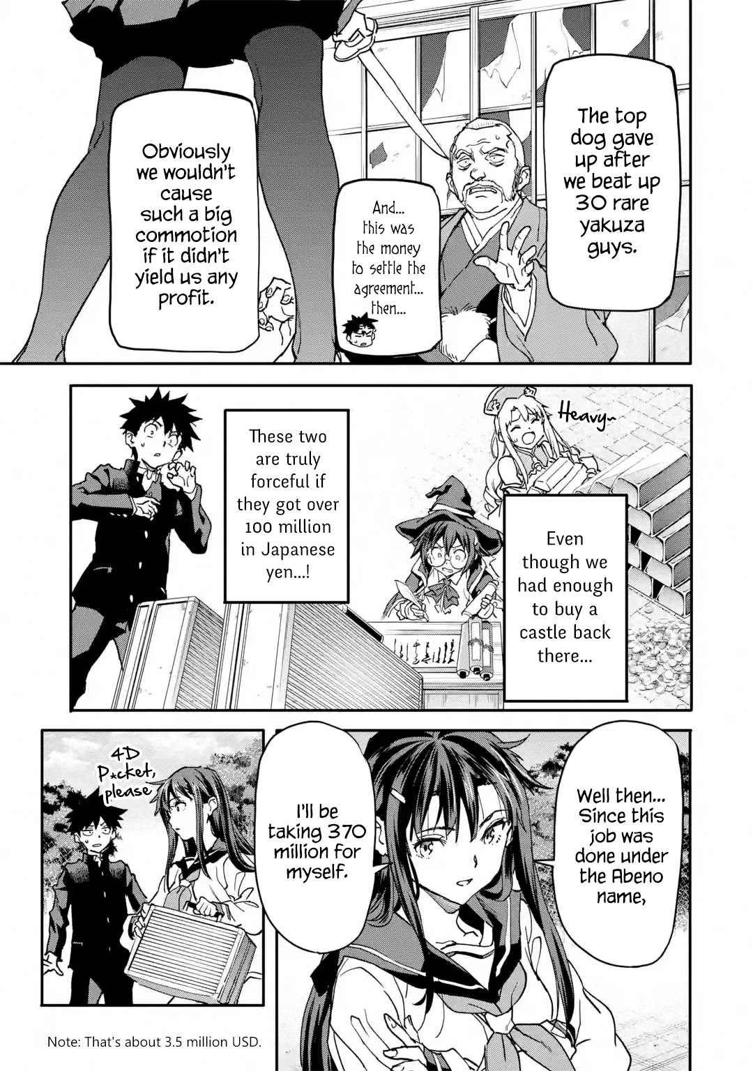 The Hero Who Returned Remains the Strongest in the Modern World Chapter 13.1 page 37 - Chapter 13.1 - 13.4: Desperate Girls