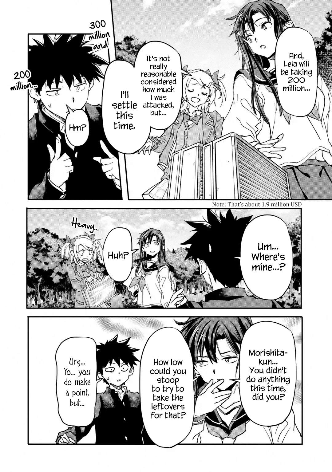 The Hero Who Returned Remains the Strongest in the Modern World Chapter 13.1 page 38 - Chapter 13.1 - 13.4: Desperate Girls