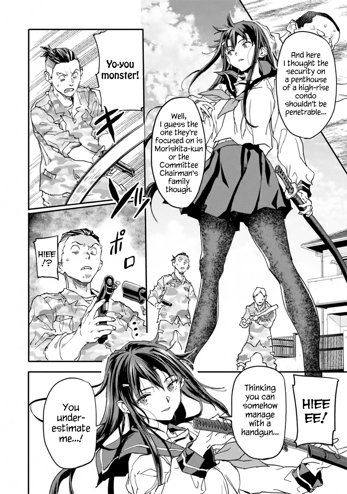 The Hero Who Returned Remains the Strongest in the Modern World Chapter 13.1 page 8 - Chapter 13.1 - 13.4: Desperate Girls