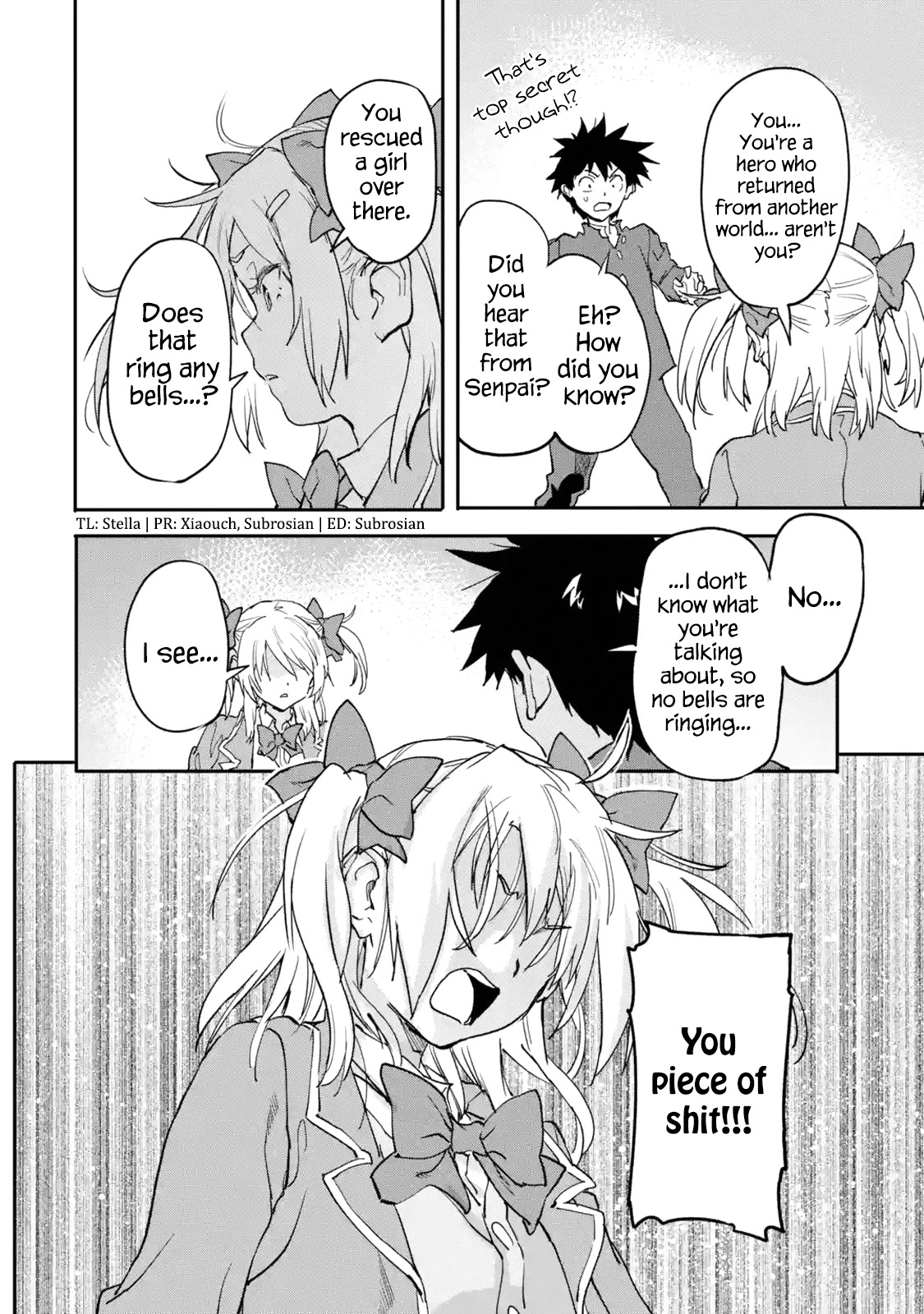 The Hero Who Returned Remains the Strongest in the Modern World Chapter 16.1 page 10 - Chapter 16.1 - 16.4: To Not Be Separated
