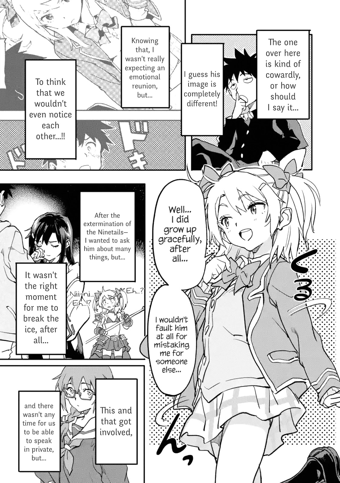 The Hero Who Returned Remains the Strongest in the Modern World Chapter 16.1 page 3 - Chapter 16.1 - 16.4: To Not Be Separated