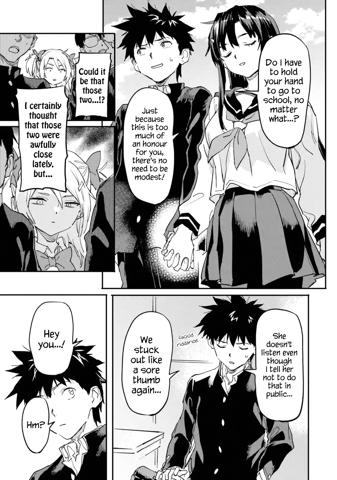 The Hero Who Returned Remains the Strongest in the Modern World Chapter 16.1 page 7 - Chapter 16.1 - 16.4: To Not Be Separated