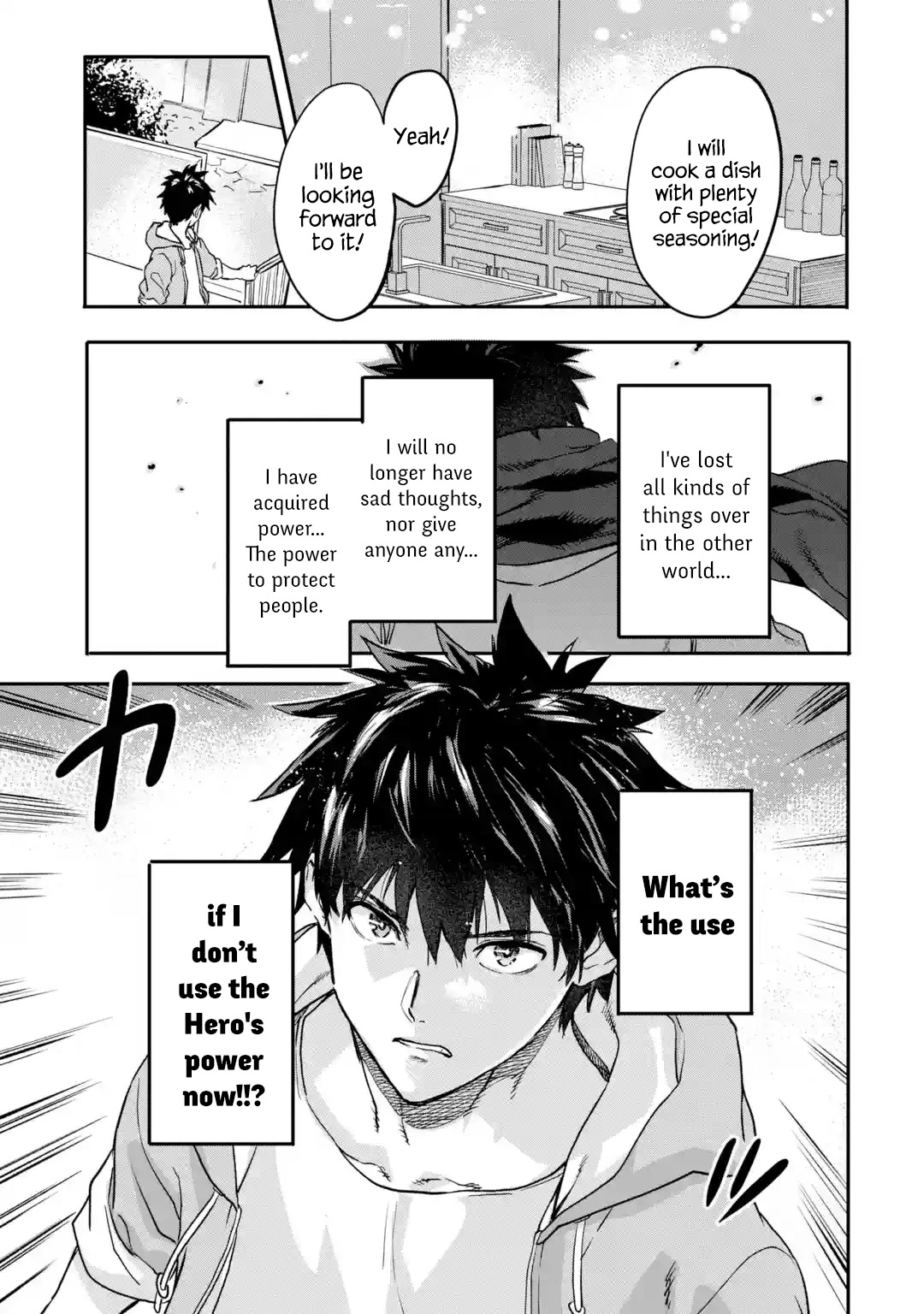The Hero Who Returned Remains the Strongest in the Modern World Chapter 20.1 page 11 - Chapter 20.1 - 20.4: A Hero's Determination & The Cursed Item