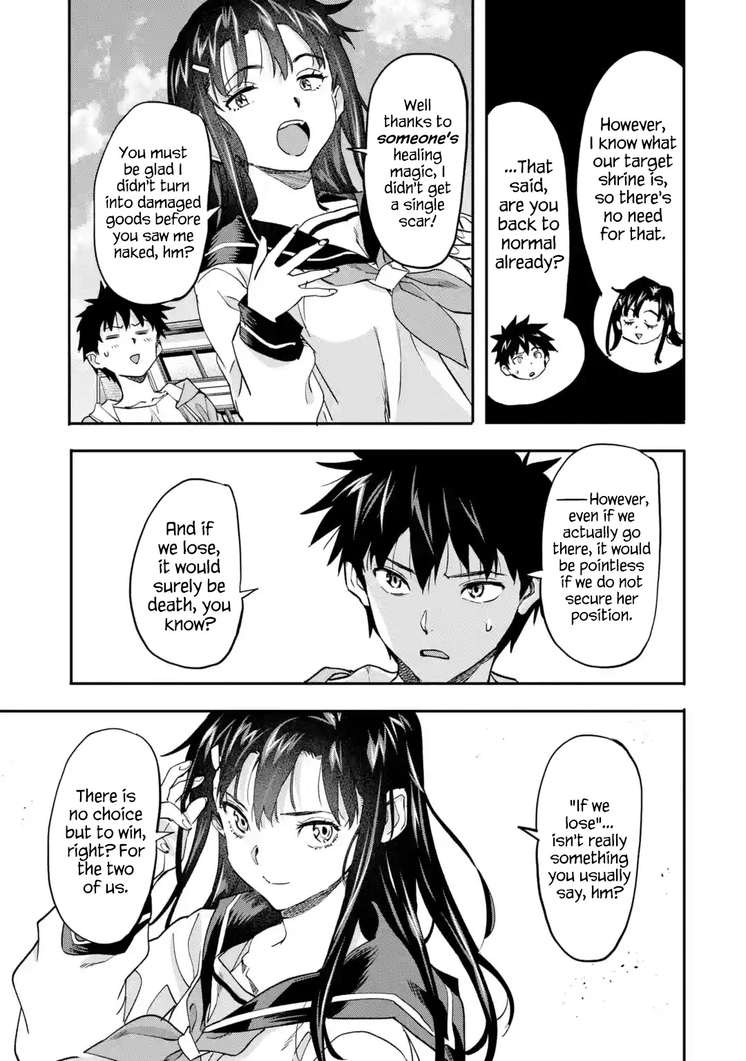 The Hero Who Returned Remains the Strongest in the Modern World Chapter 20.1 page 13 - Chapter 20.1 - 20.4: A Hero's Determination & The Cursed Item