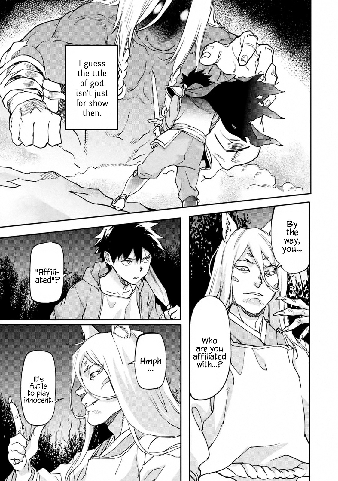The Hero Who Returned Remains the Strongest in the Modern World Chapter 9.1 page 4 - Chapter 9.1 - 9.4: The God's Power