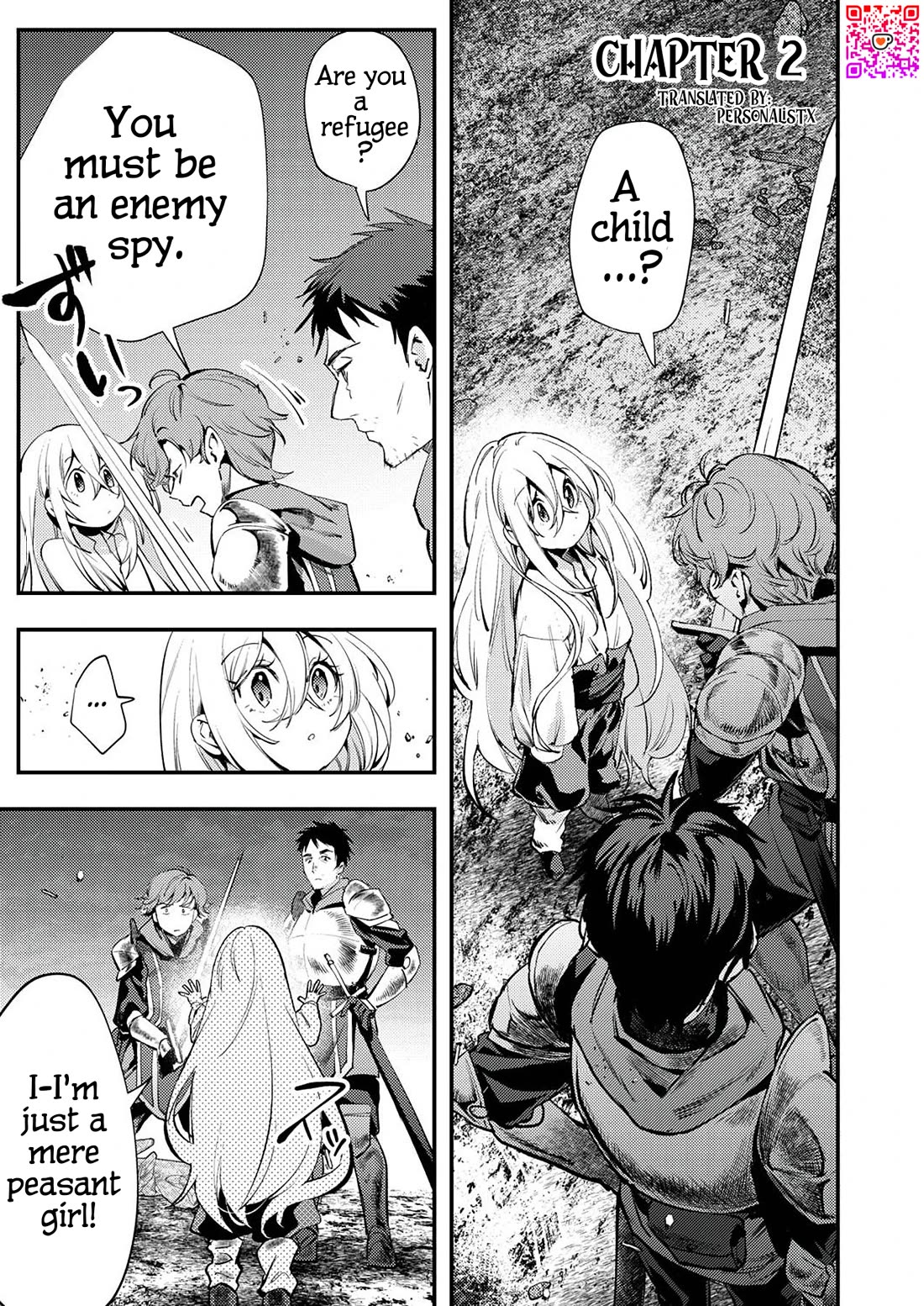 The Heroic Tale of Shura Young Girl: A Mercenary Who was Said to be Half-Baked is Reincarnated as a Young Girl and Rises to Success Chapter 2 page 1 - Chapter 2