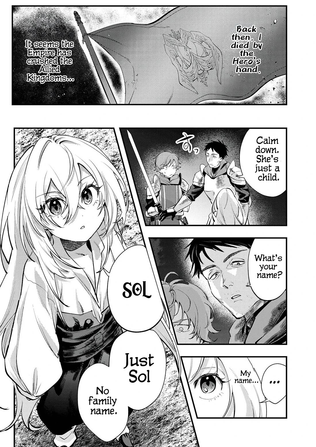 The Heroic Tale of Shura Young Girl: A Mercenary Who was Said to be Half-Baked is Reincarnated as a Young Girl and Rises to Success Chapter 2 page 3 - Chapter 2