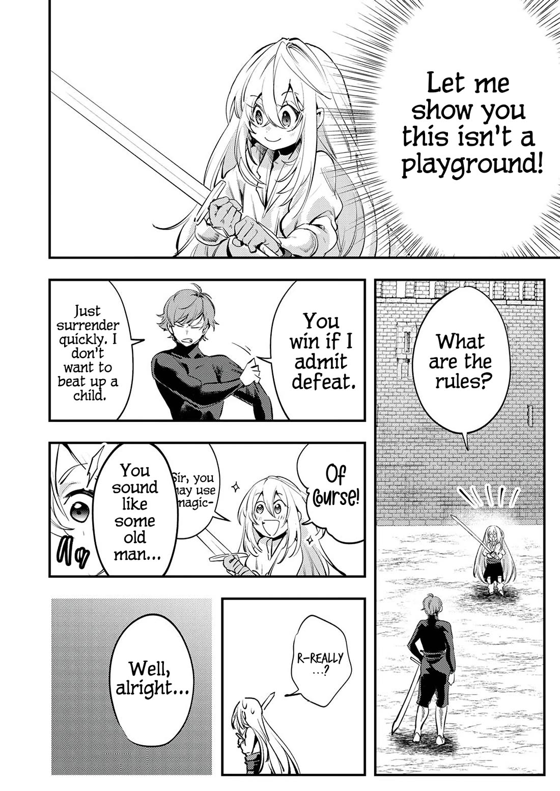 The Heroic Tale of Shura Young Girl: A Mercenary Who was Said to be Half-Baked is Reincarnated as a Young Girl and Rises to Success Chapter 2 page 8 - Chapter 2
