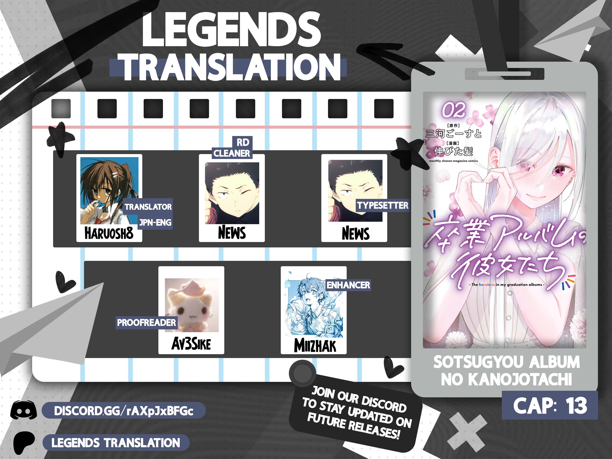 The Heroines in my Graduation Albums Chapter 13 page 1 - Chapter 13