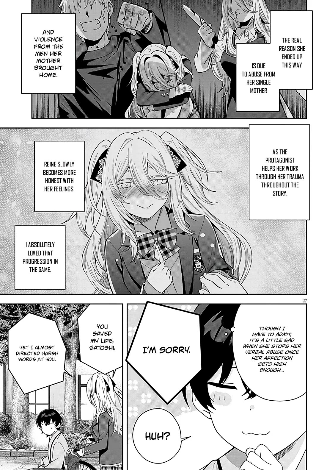 The Heroines of a Gal Game Who Avoided the End of Death Read My [Diary] And Found Out My Secret Chapter 1 page 27 - Chapter 1