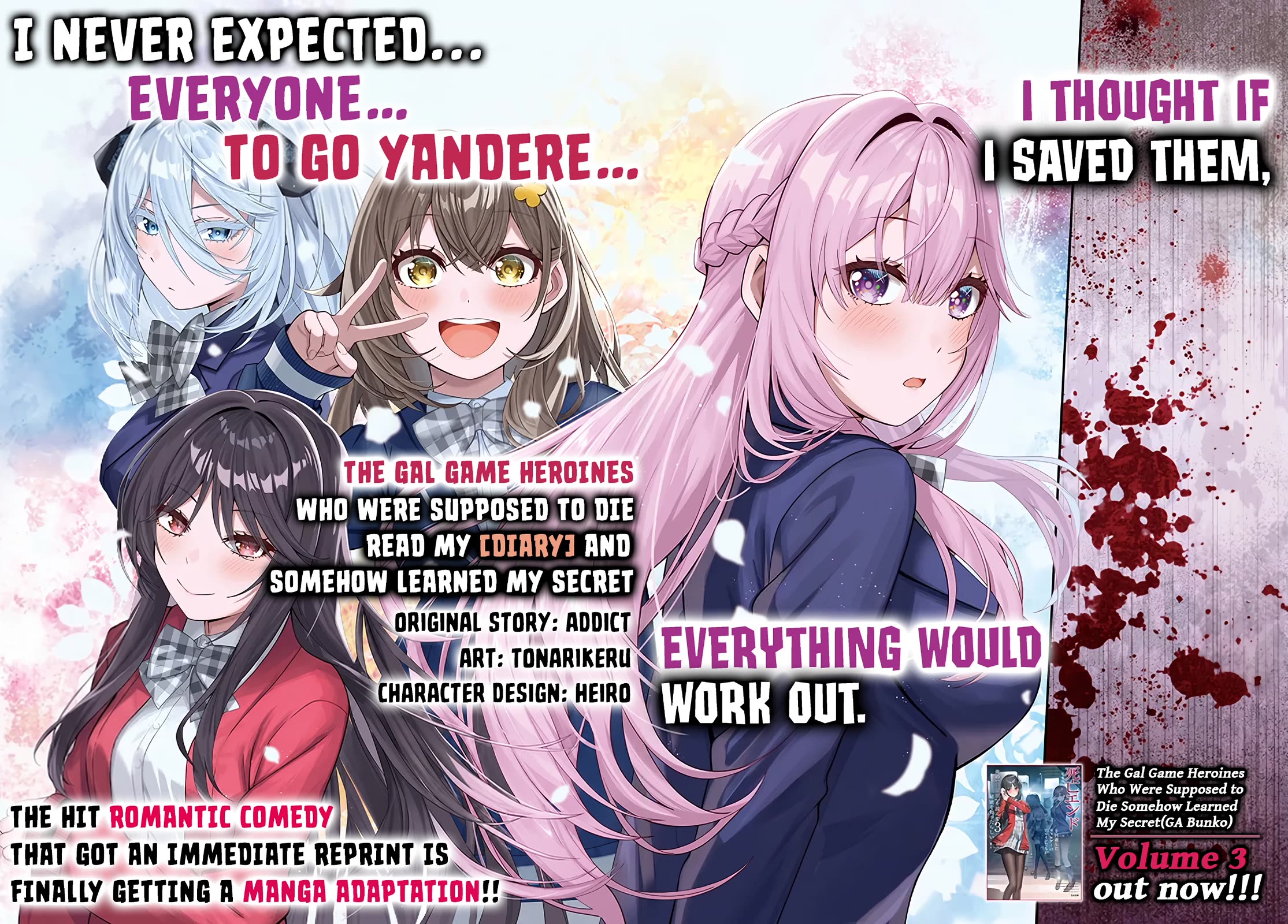 The Heroines of a Gal Game Who Avoided the End of Death Read My [Diary] And Found Out My Secret Chapter 1 page 3 - Chapter 1