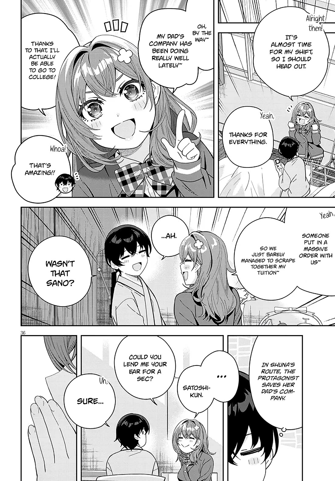 The Heroines of a Gal Game Who Avoided the End of Death Read My [Diary] And Found Out My Secret Chapter 1 page 36 - Chapter 1