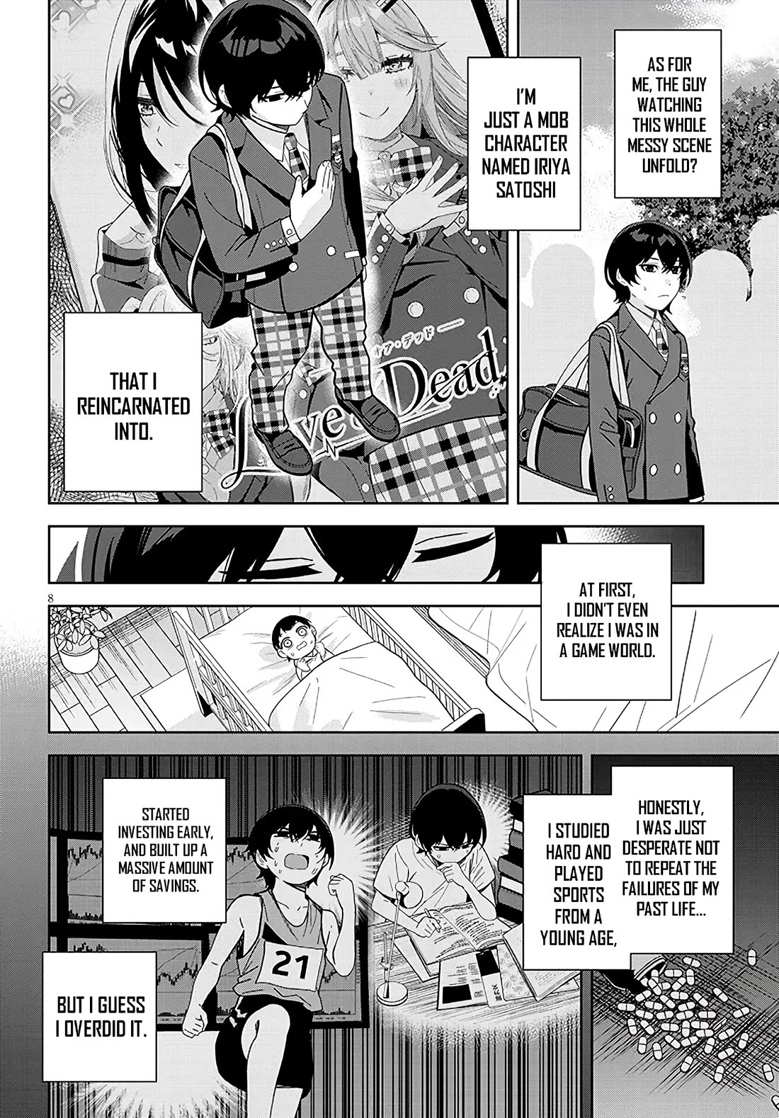 The Heroines of a Gal Game Who Avoided the End of Death Read My [Diary] And Found Out My Secret Chapter 1 page 8 - Chapter 1