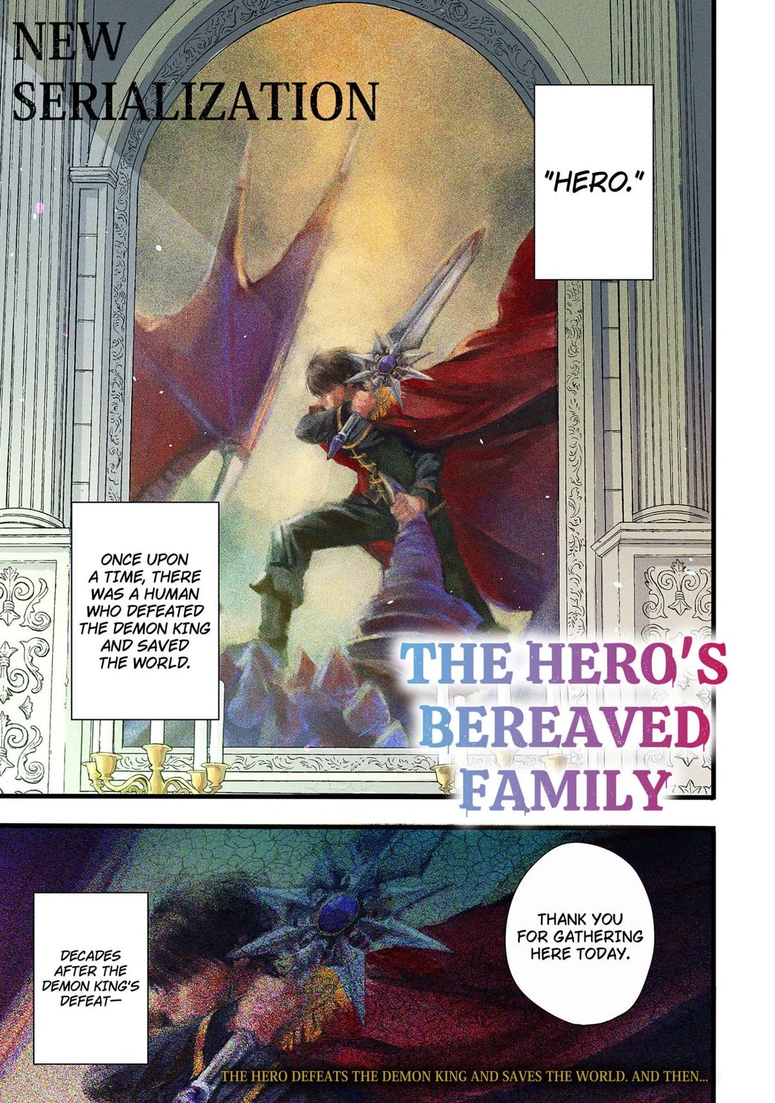 The Hero's Bereaved Family Chapter 1 page 1 - Chapter 1