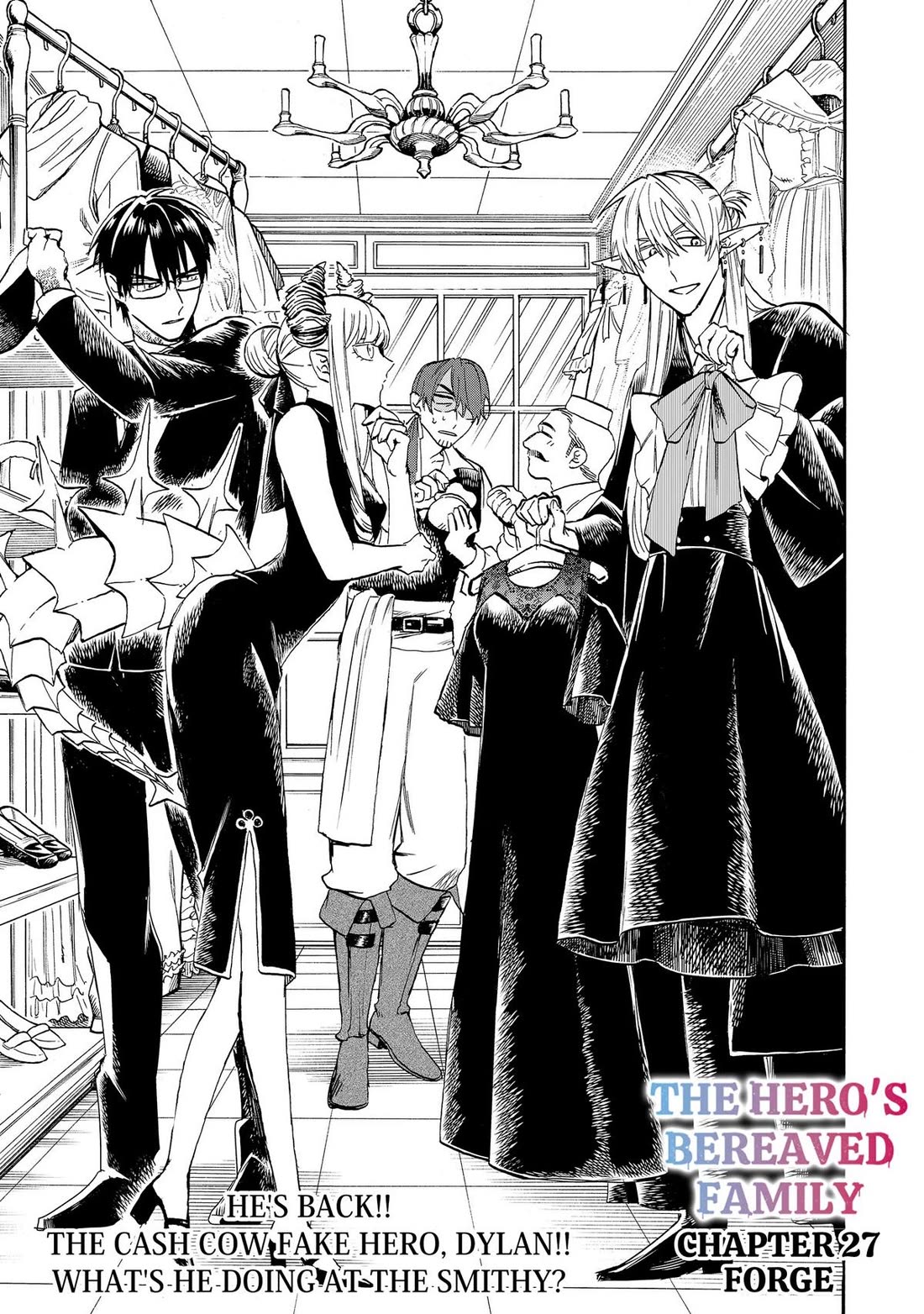 The Hero's Bereaved Family Chapter 27 page 3 - Chapter 27
