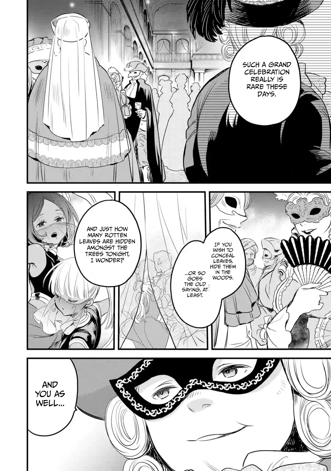 The Holy Grail of Eris Chapter 11 page 39 - Chapter 11: Count John Doe's Masquerade Ball