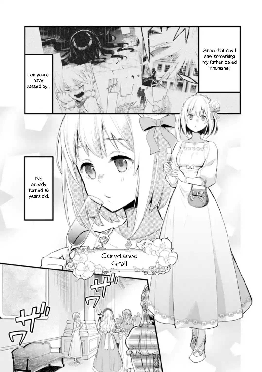 The Holy Grail of Eris Chapter 2 page 1 - Chapter 2: At the Grand Meryl-Anne Palace