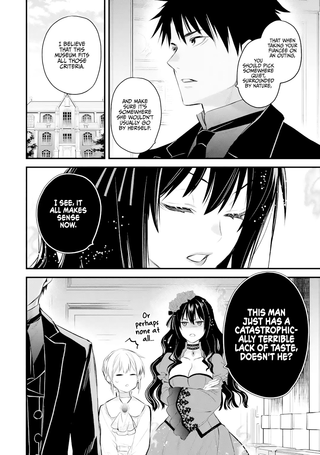 The Holy Grail of Eris Chapter 30 page 3 - Chapter 30: On an Outing With a (Temporary) Fiancé