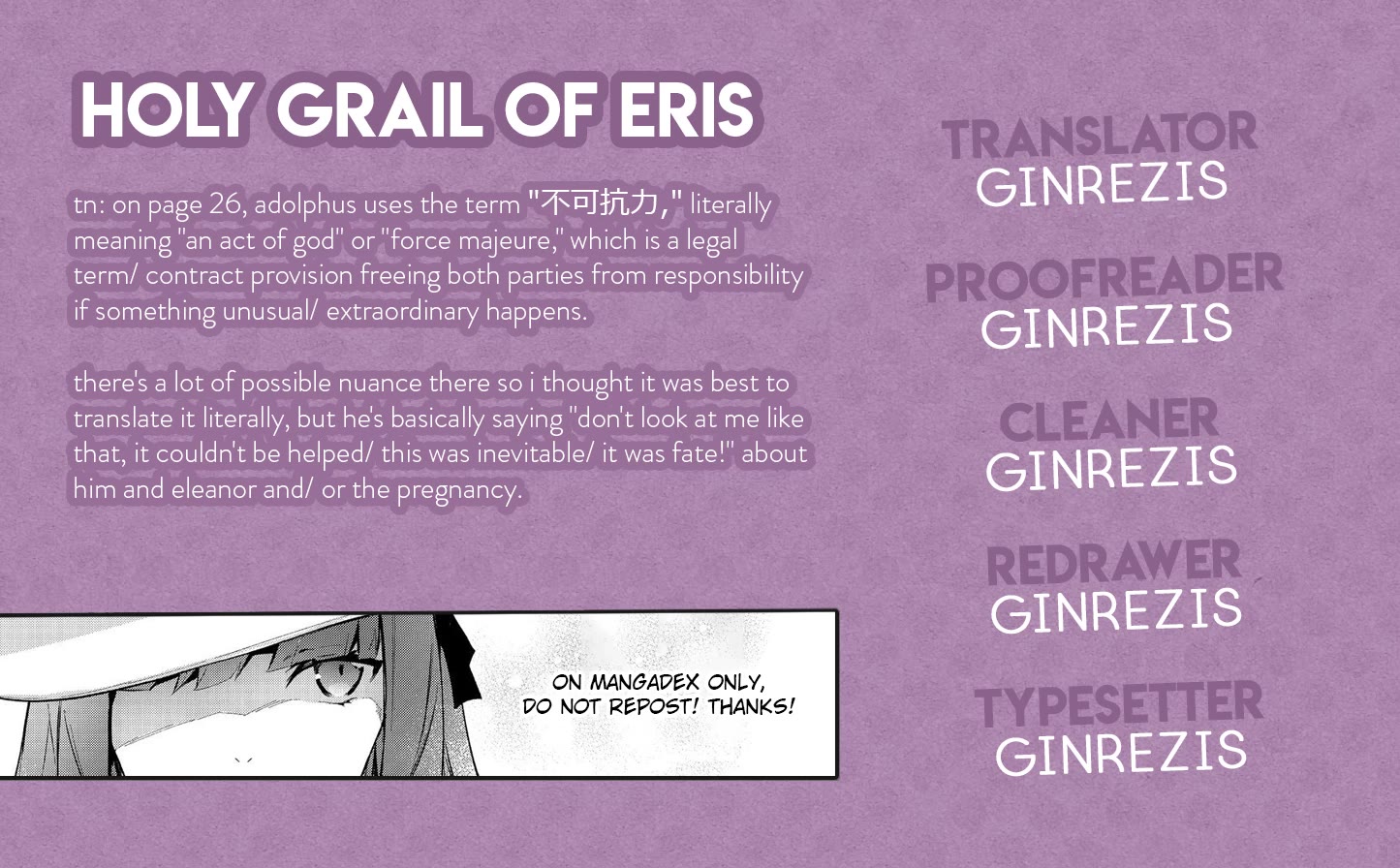 The Holy Grail of Eris Chapter 50 page 38 - Chapter 50: Ernst Adelbide's Reminiscence (Part 1)