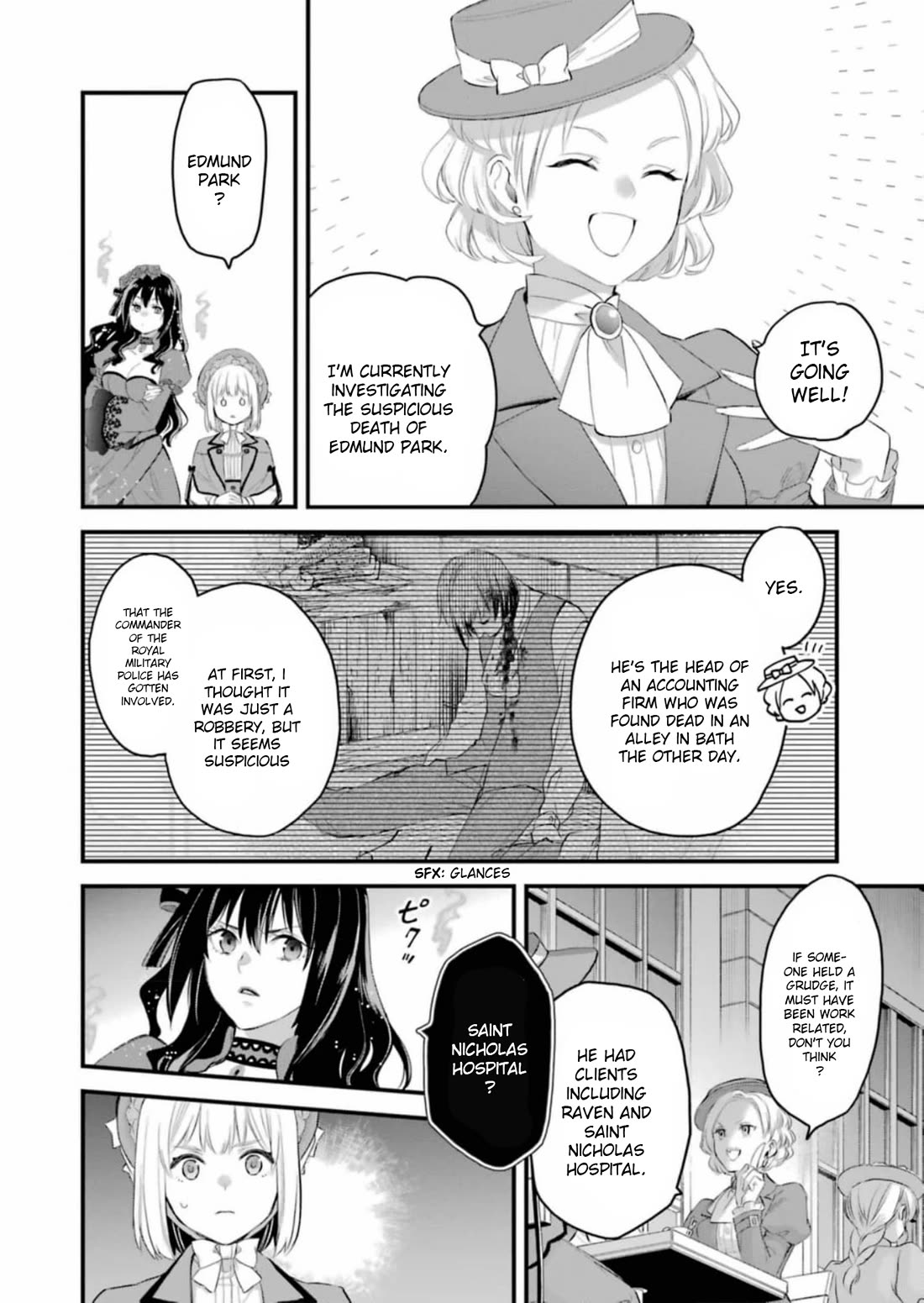 The Holy Grail of Eris Chapter 59 page 15 - Chapter 59: Regarding a Noble's Visit and a Suspicious Death