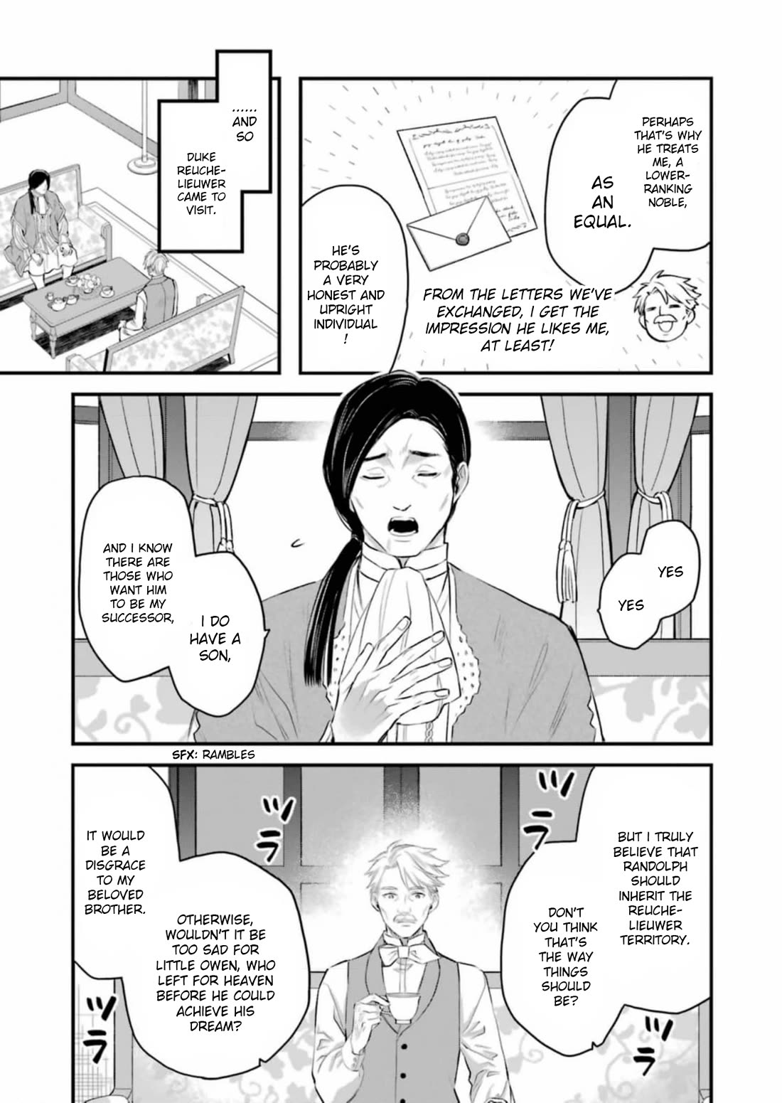 The Holy Grail of Eris Chapter 59 page 4 - Chapter 59: Regarding a Noble's Visit and a Suspicious Death