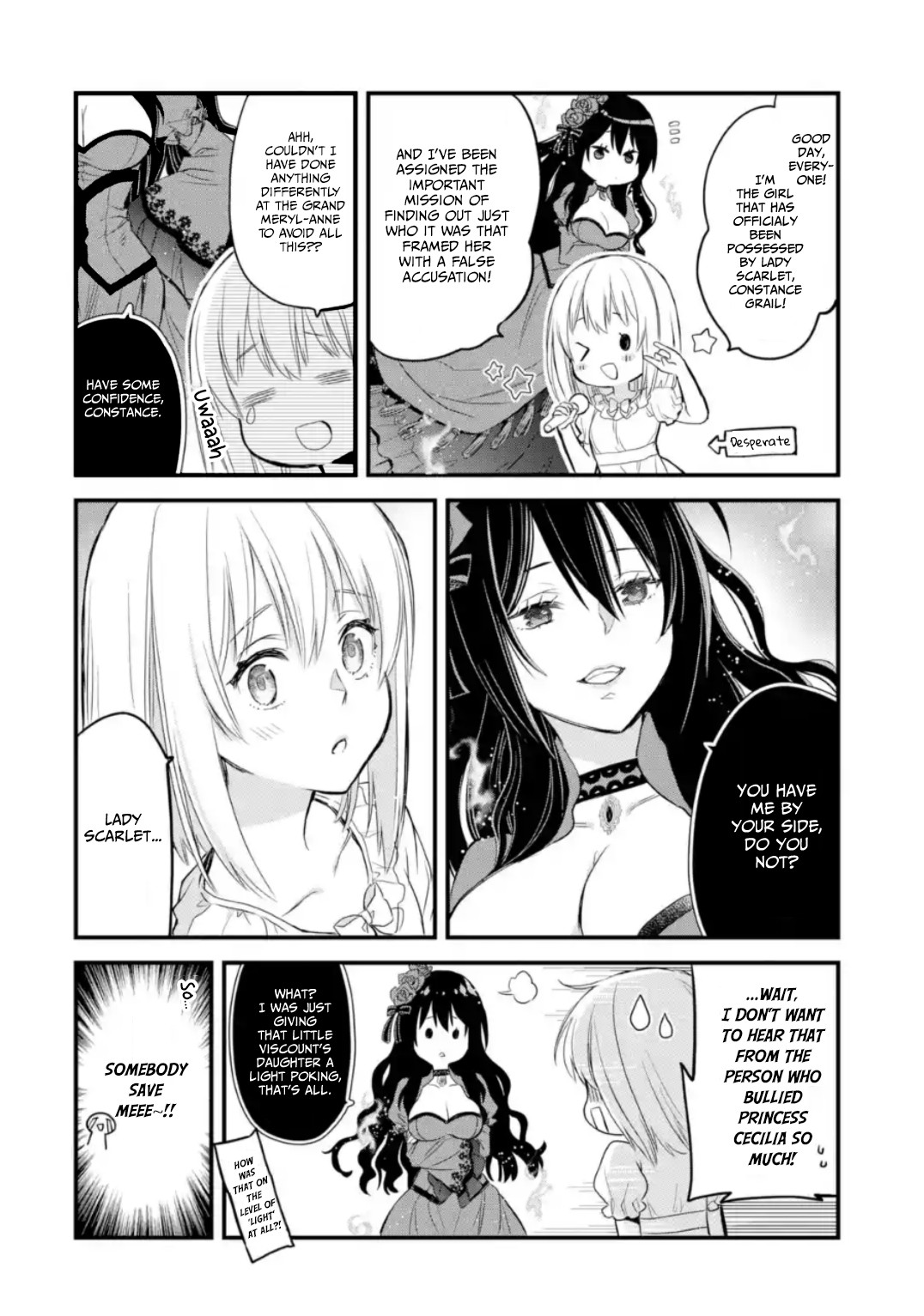 The Holy Grail of Eris Chapter 6 page 1 - Chapter 6: Scarlet's Best Friend