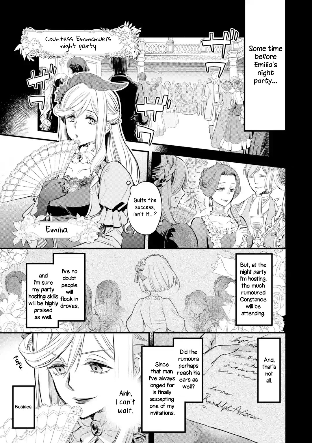The Holy Grail of Eris Chapter 9 page 2 - Chapter 9: Emilia Godwin's Night Party
