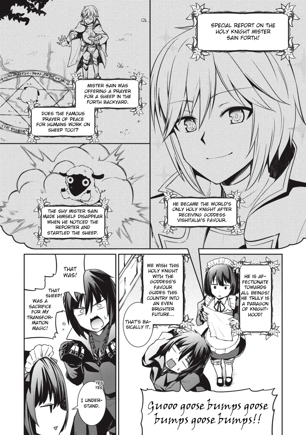 The holy knight's dark road Chapter 1 page 11 - Chapter 1