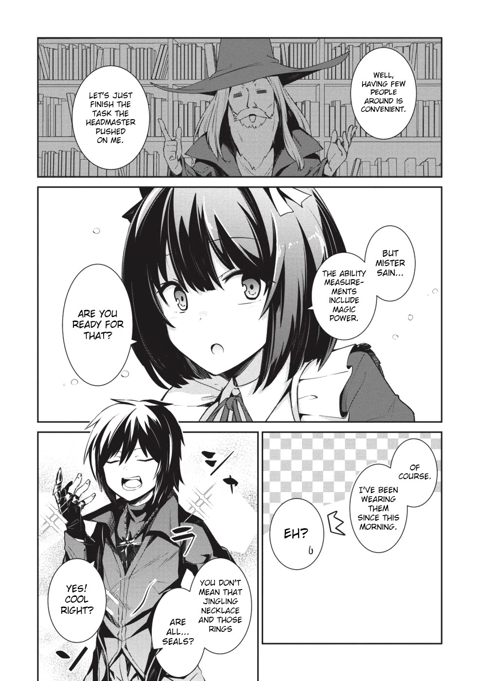 The holy knight's dark road Chapter 1 page 17 - Chapter 1