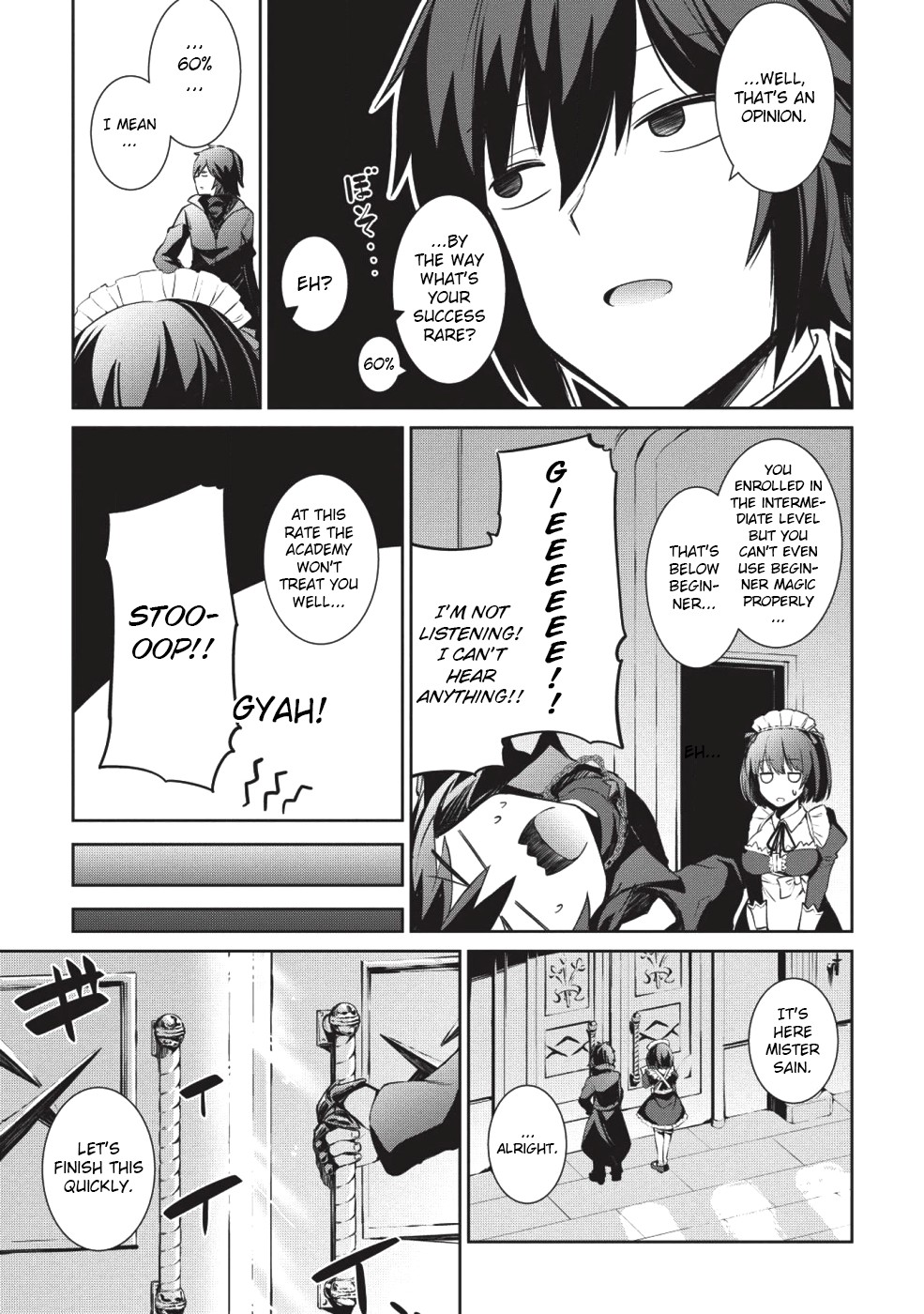 The holy knight's dark road Chapter 1 page 22 - Chapter 1