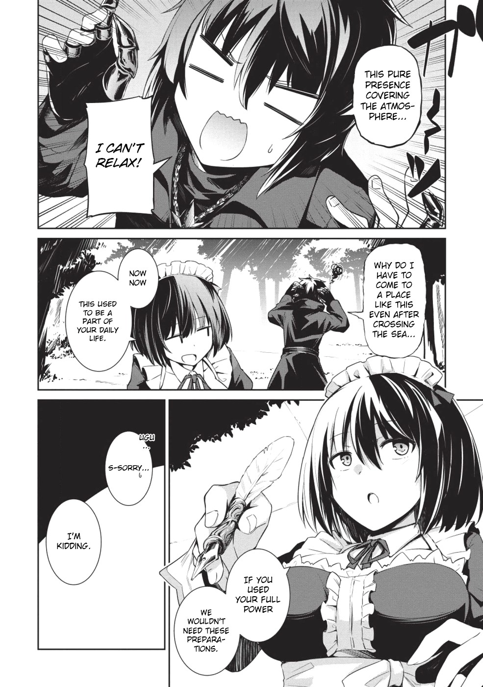 The holy knight's dark road Chapter 1 page 25 - Chapter 1