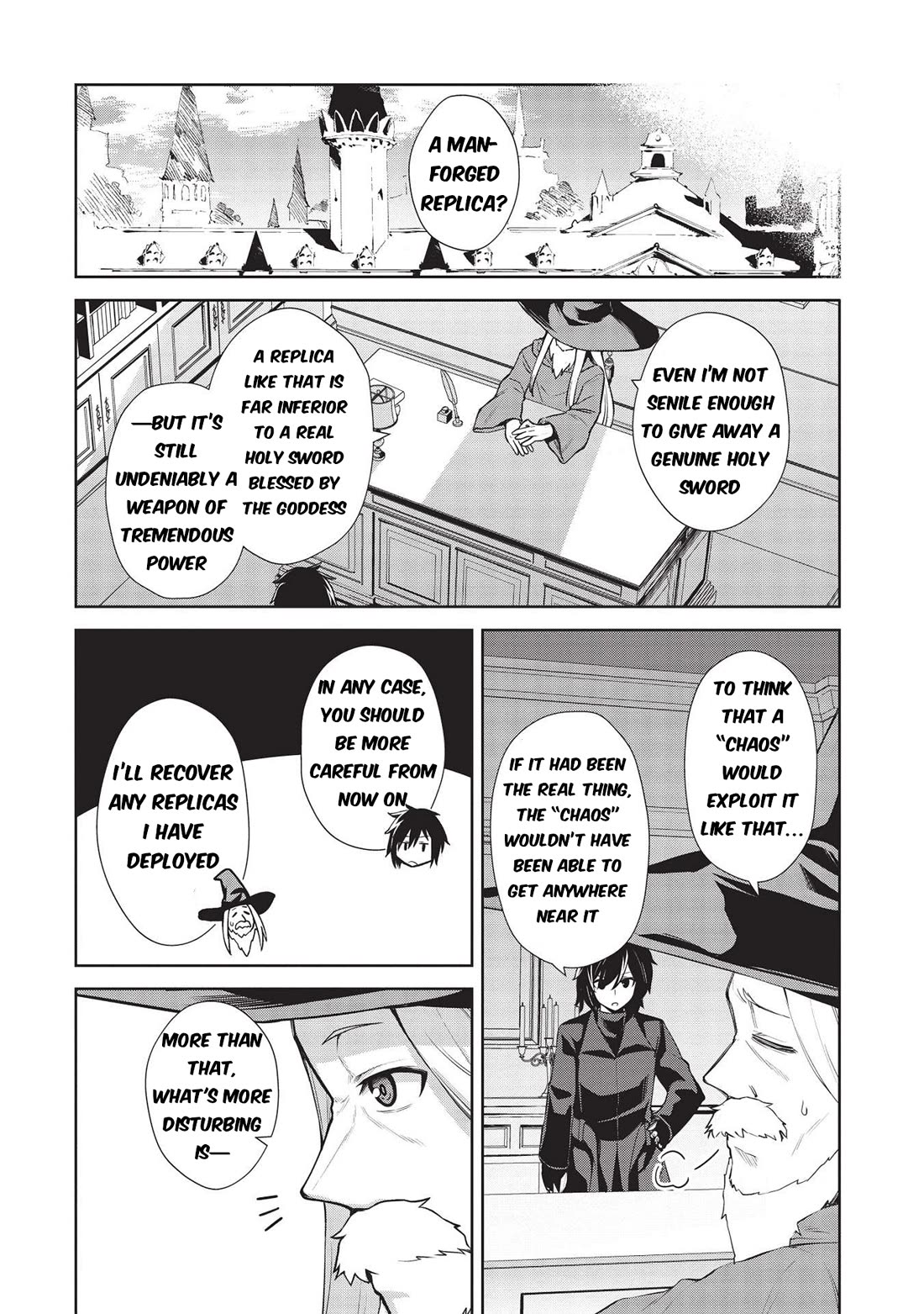 The holy knight's dark road Chapter 15 page 12 - Chapter 15
