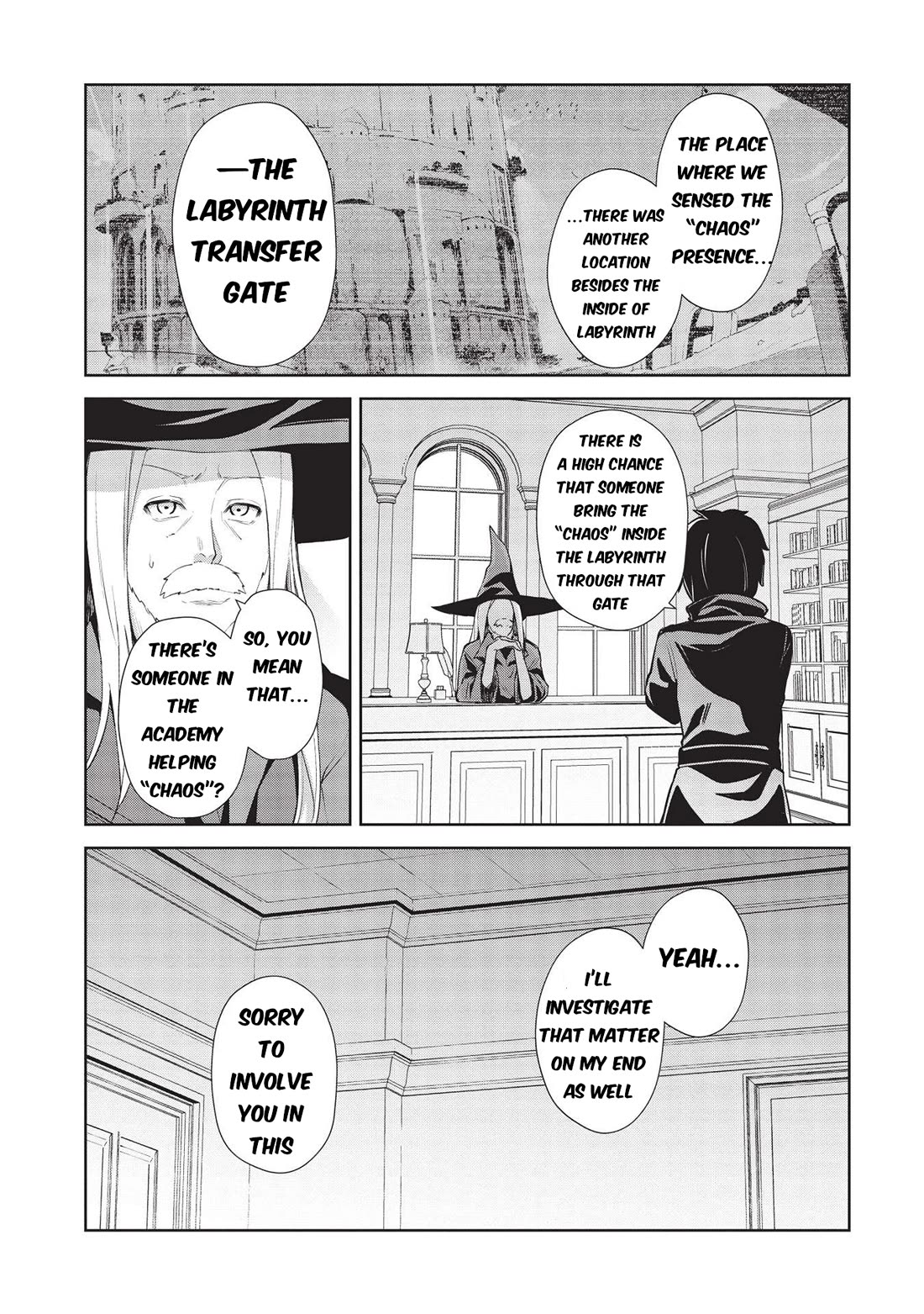 The holy knight's dark road Chapter 15 page 13 - Chapter 15