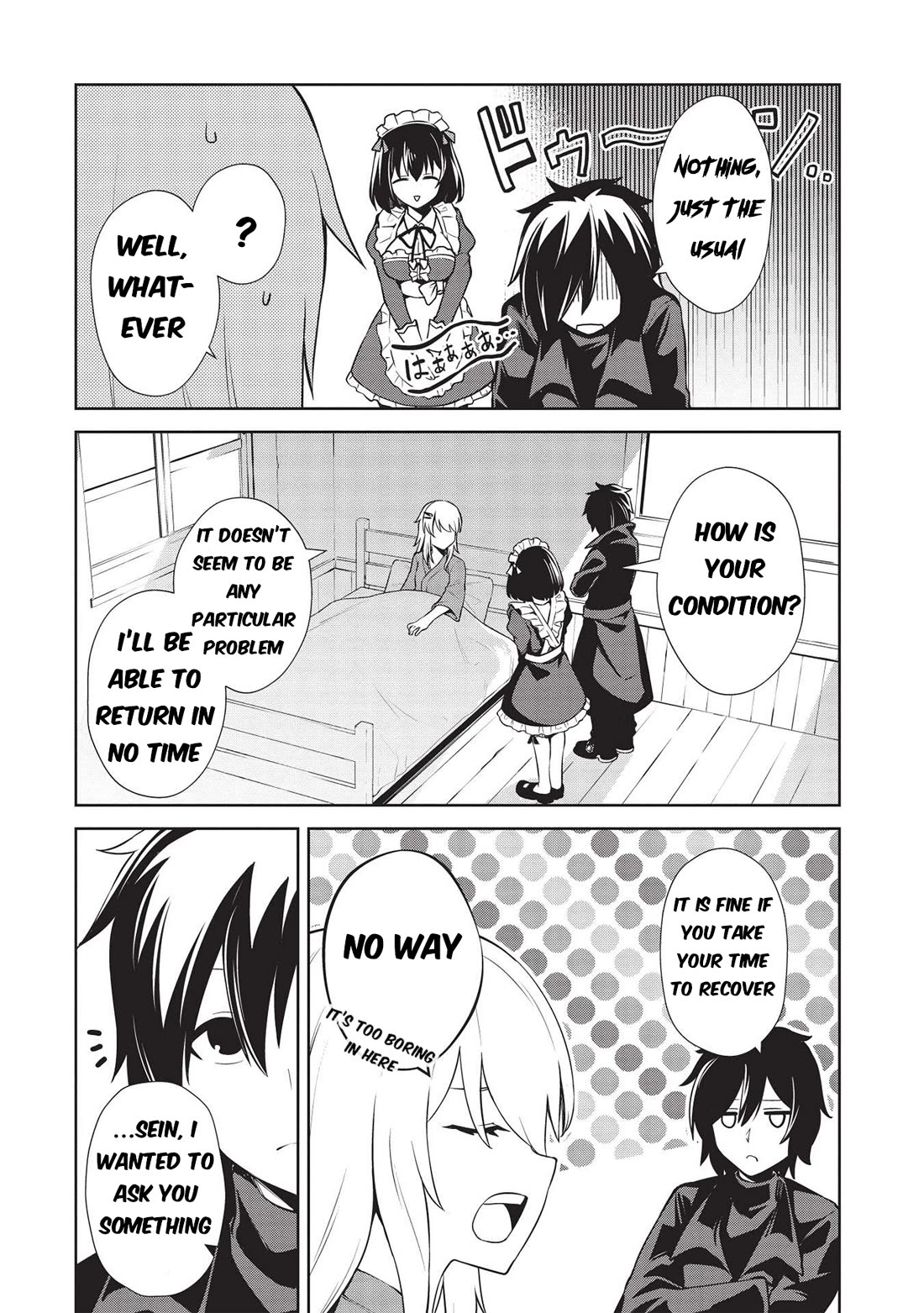 The holy knight's dark road Chapter 15 page 16 - Chapter 15