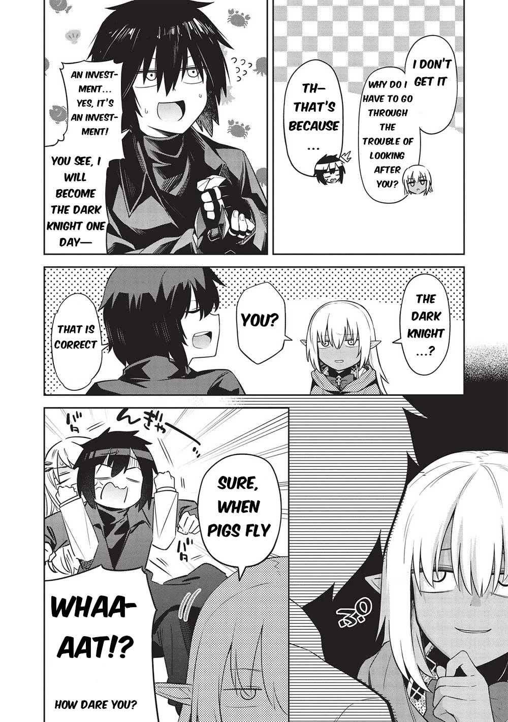 The holy knight's dark road Chapter 17 page 17 - Chapter 17
