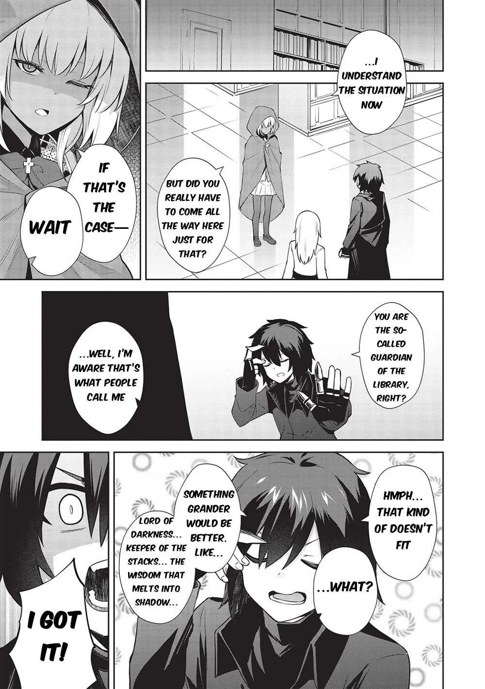 The holy knight's dark road Chapter 17 page 2 - Chapter 17