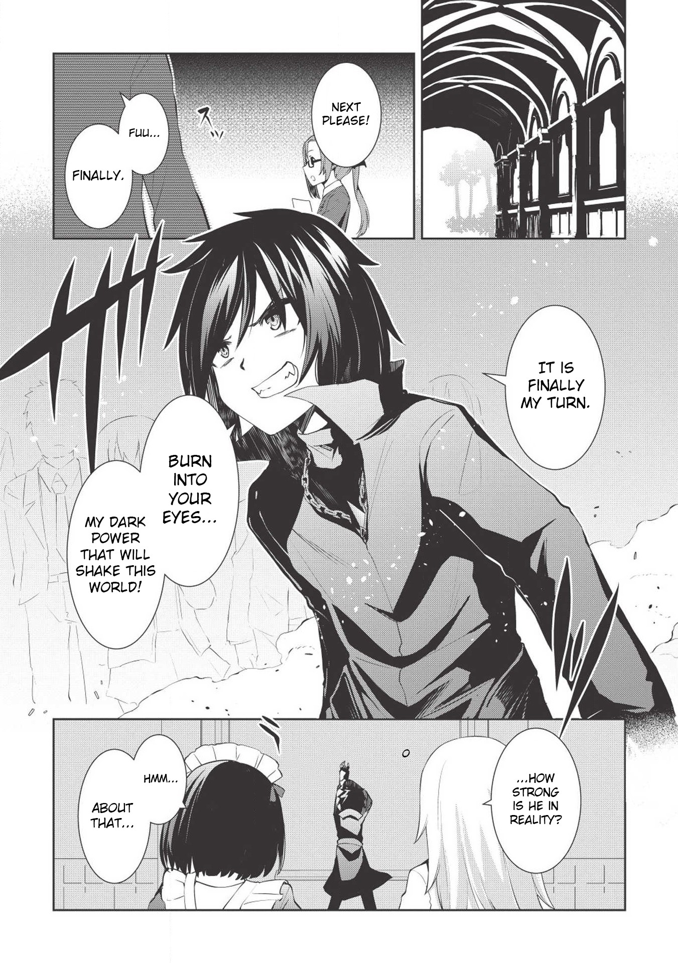 The holy knight's dark road Chapter 2 page 19 - Chapter 2