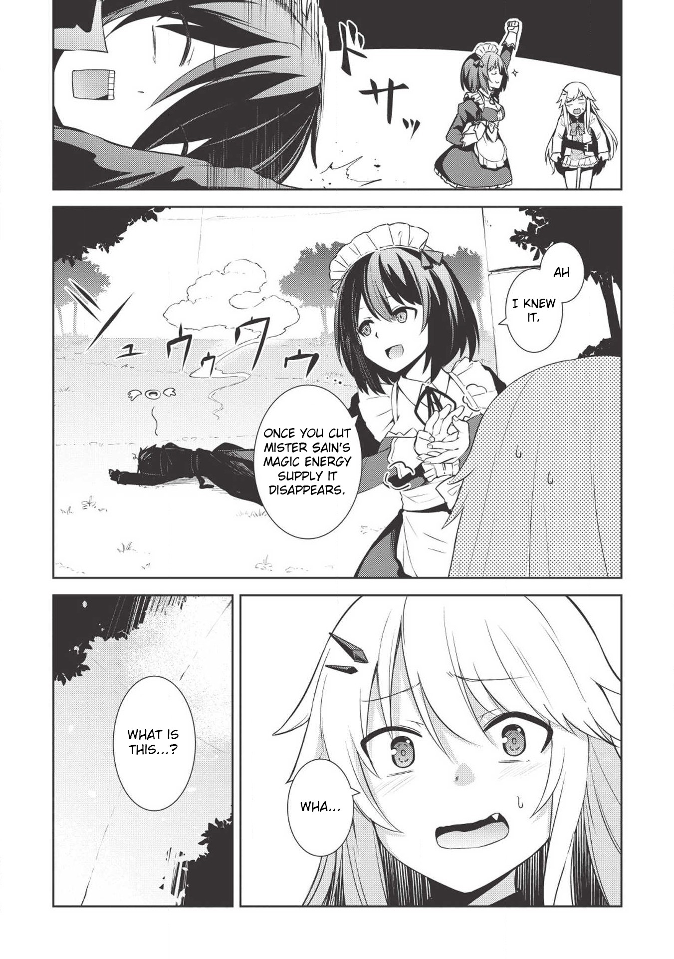 The holy knight's dark road Chapter 2 page 6 - Chapter 2