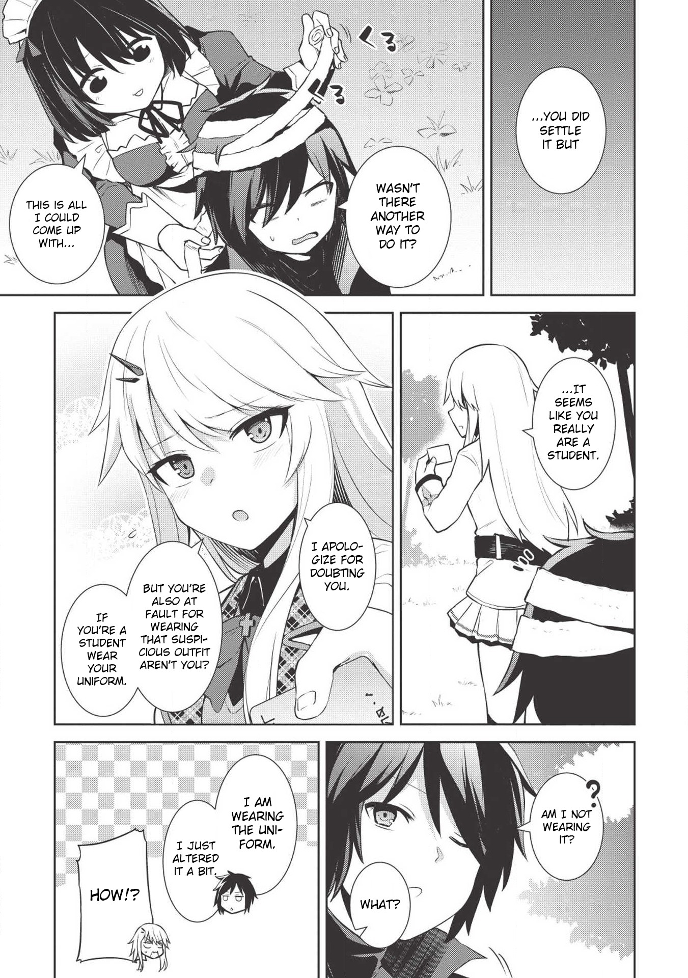 The holy knight's dark road Chapter 2 page 7 - Chapter 2