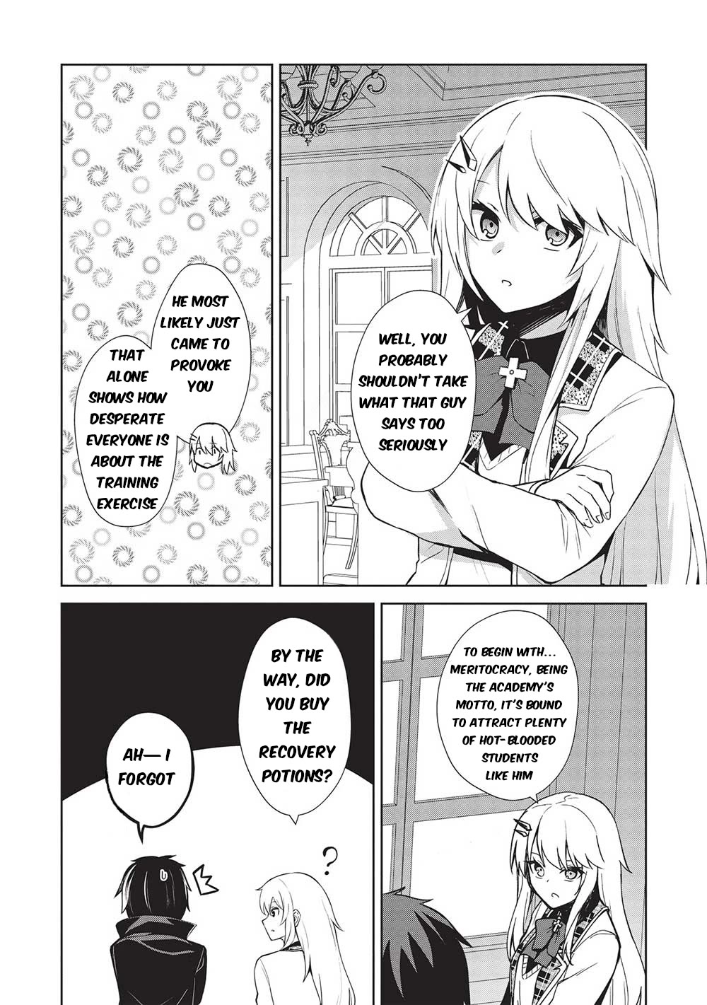 The holy knight's dark road Chapter 21 page 13 - Chapter 21