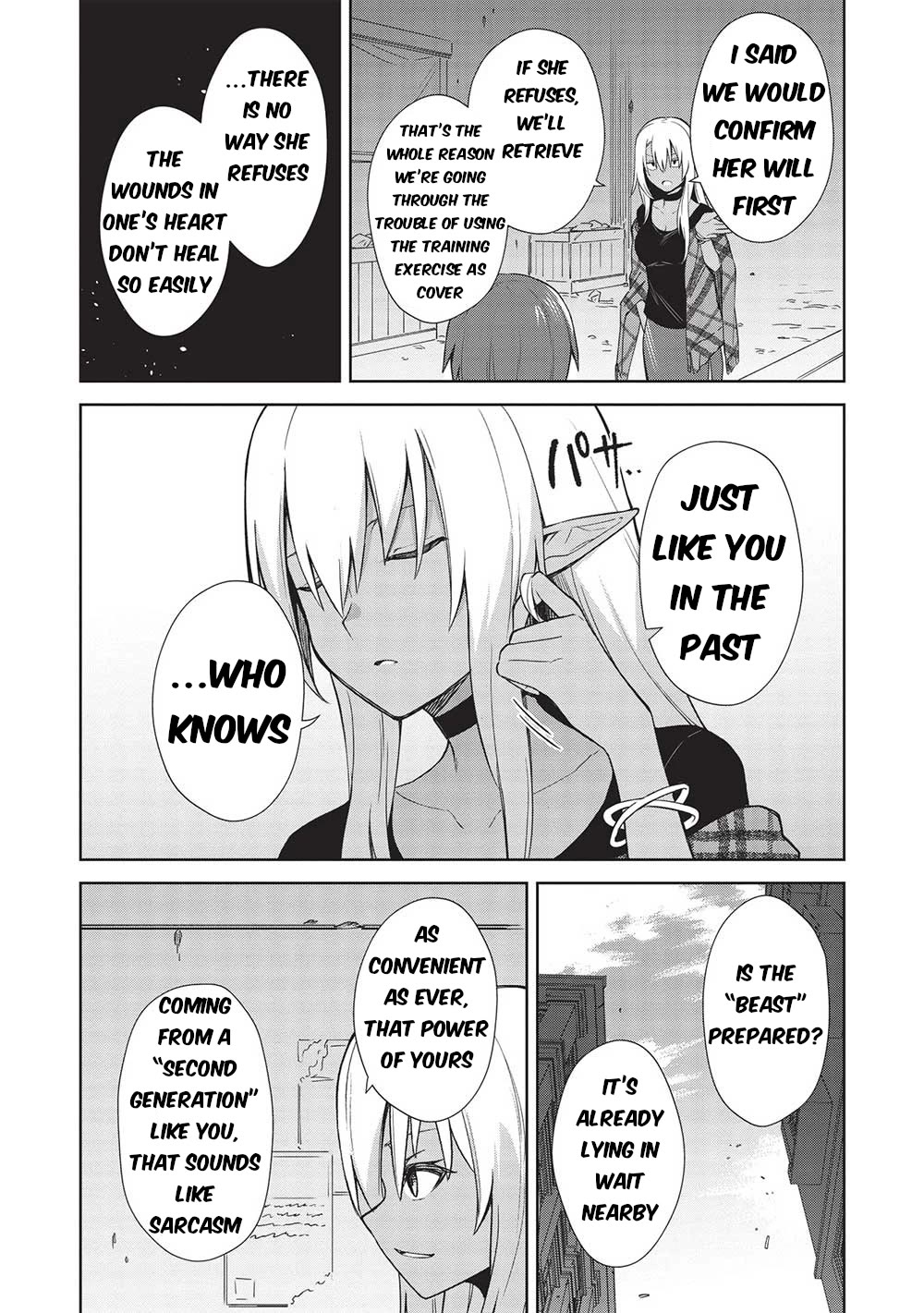 The holy knight's dark road Chapter 22 page 20 - Chapter 22