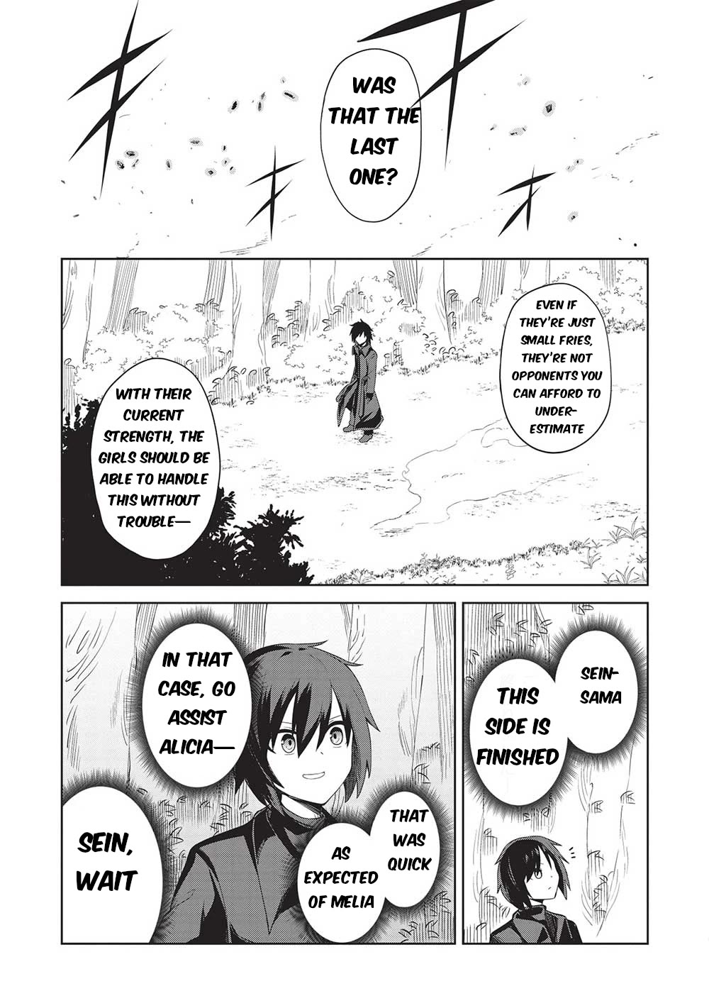 The holy knight's dark road Chapter 23 page 10 - Chapter 23