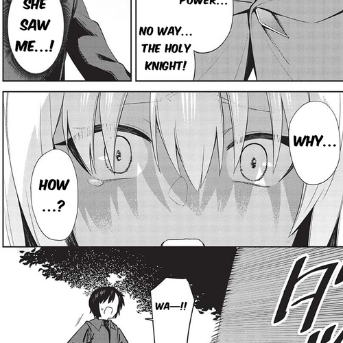 The holy knight's dark road Chapter 23 cover