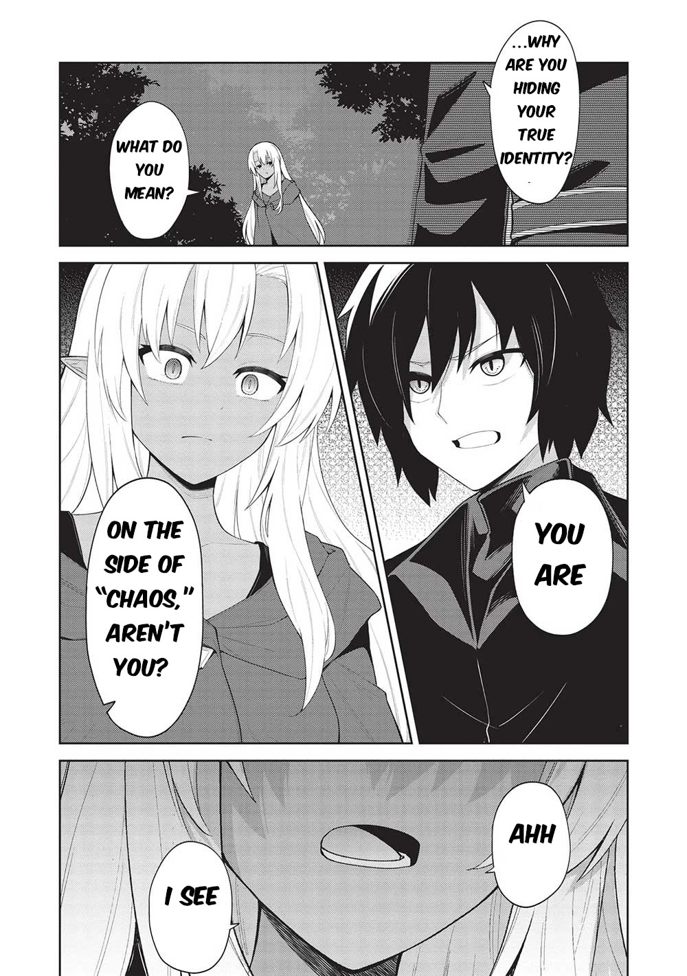 The holy knight's dark road Chapter 28 page 3 - Chapter 28