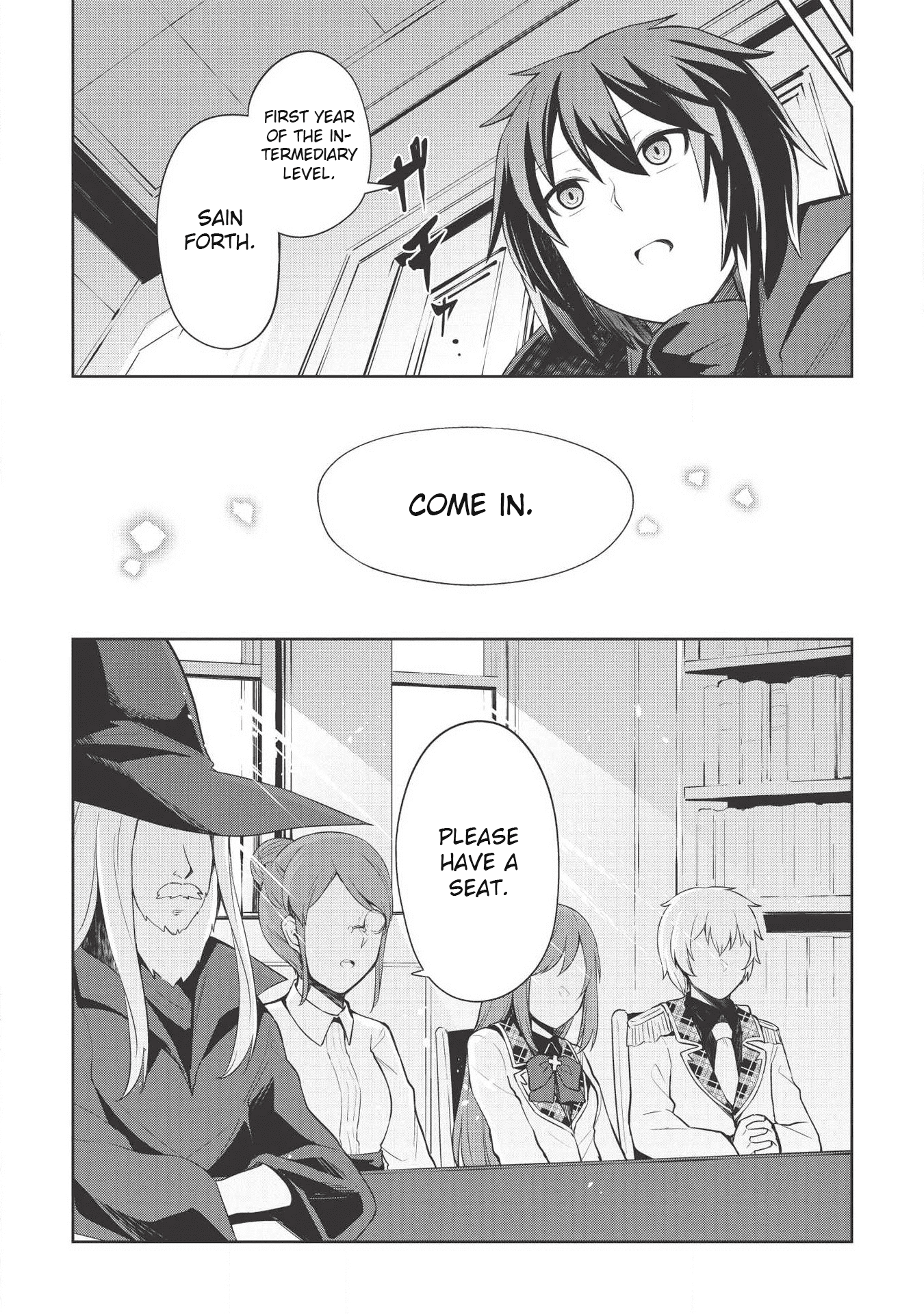 The holy knight's dark road Chapter 3 page 11 - Chapter 3