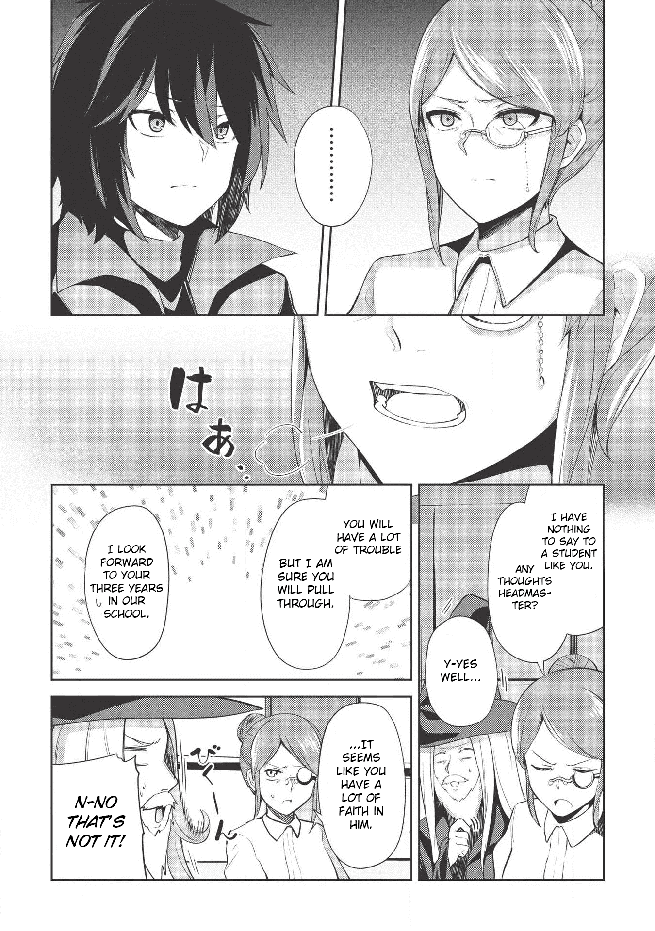 The holy knight's dark road Chapter 3 page 14 - Chapter 3