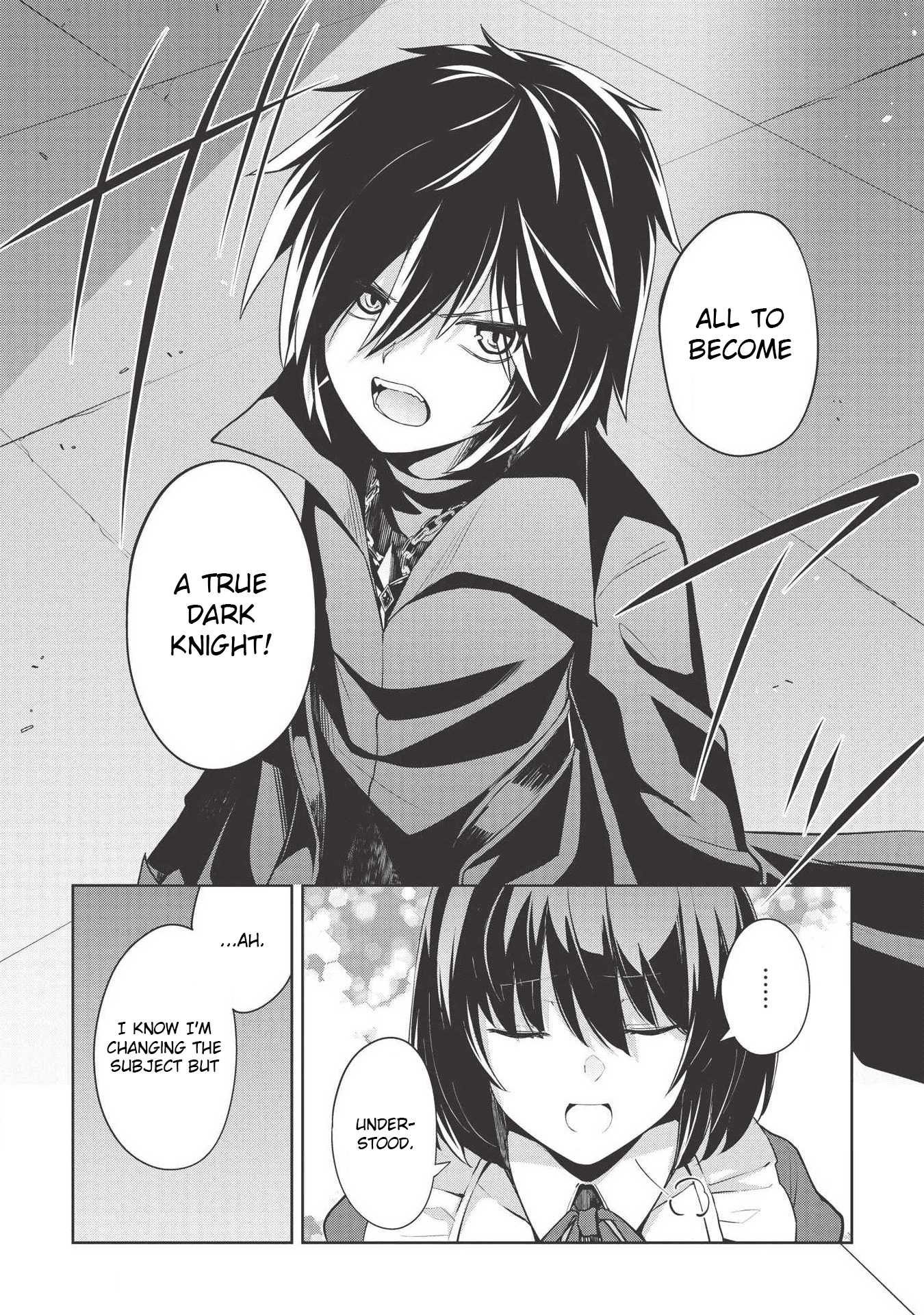 The holy knight's dark road Chapter 3 page 24 - Chapter 3