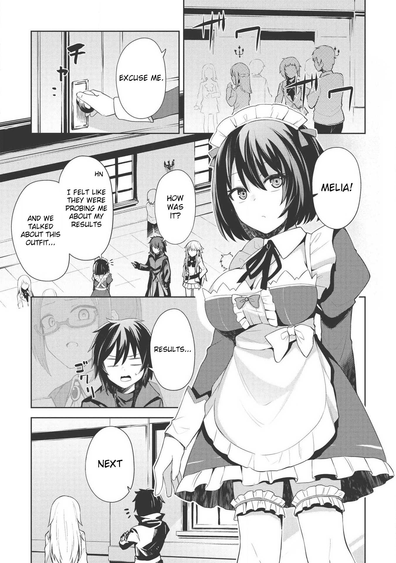 The holy knight's dark road Chapter 3 page 9 - Chapter 3